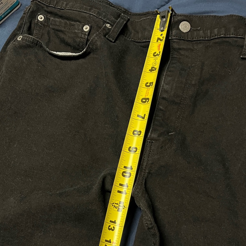 Levi's Black Denim Shorts for Men 40